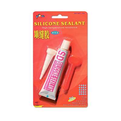 Excellent adhesion non-toxic small tube waterproof silicone sealant